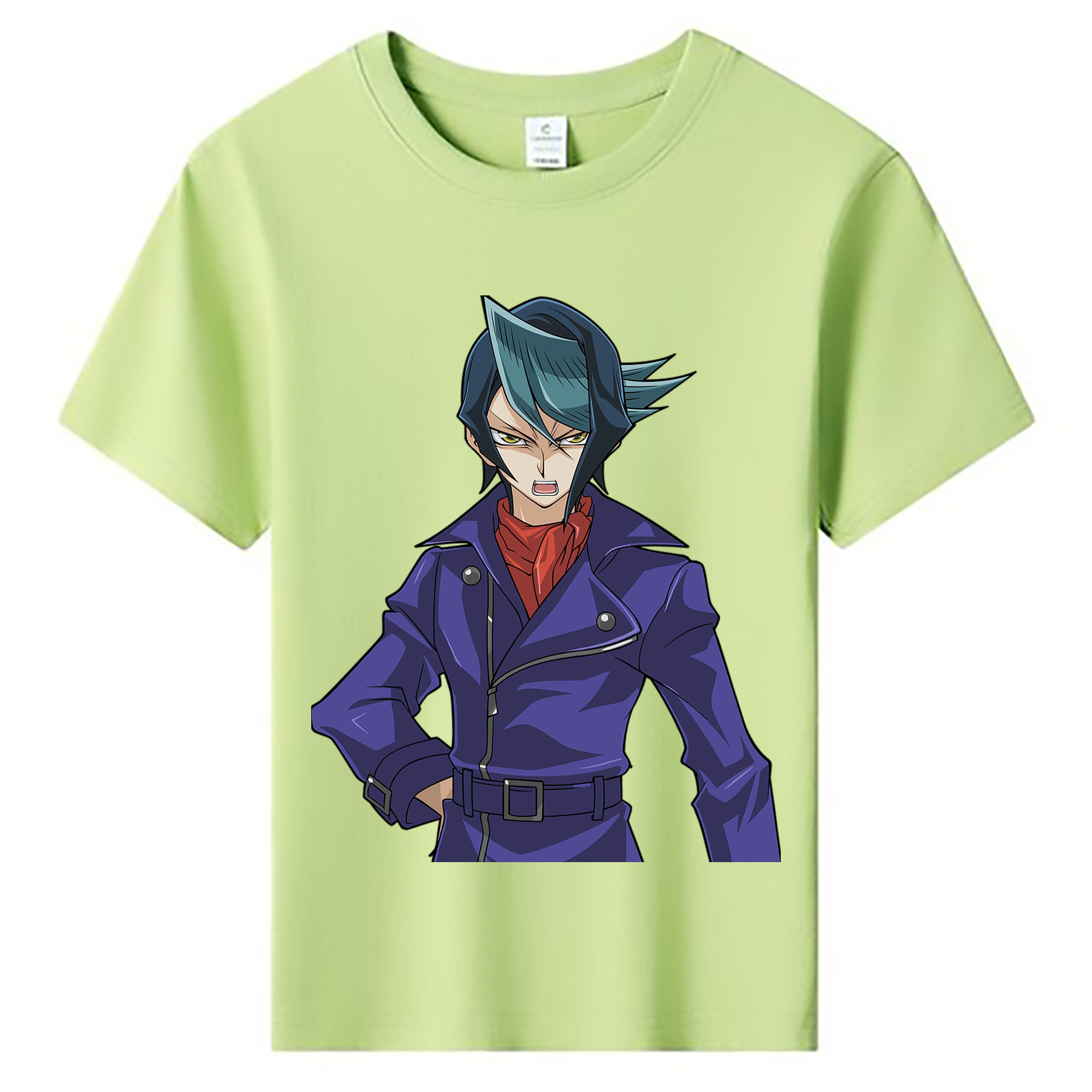 （画像用） 遊☆戯☆王 Yu-Gi-Oh! 綿100％キッズTシャツ（フロントプリント）